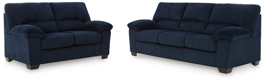 Sofá y loveseat