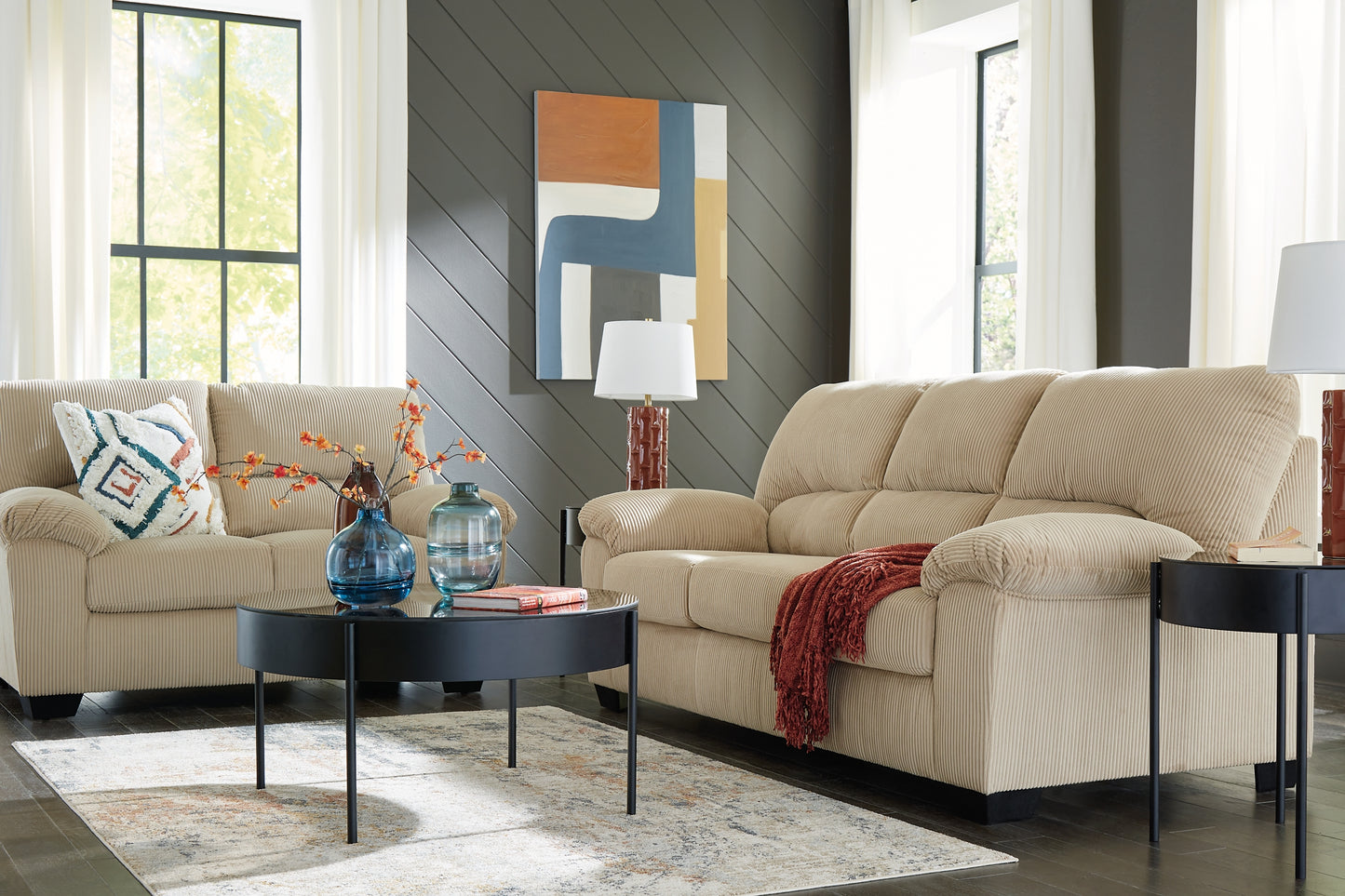 Sofá y loveseat SimpleJoy