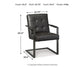 Ashley Express - Silla de escritorio Starmore para oficina en casa (2 unidades)