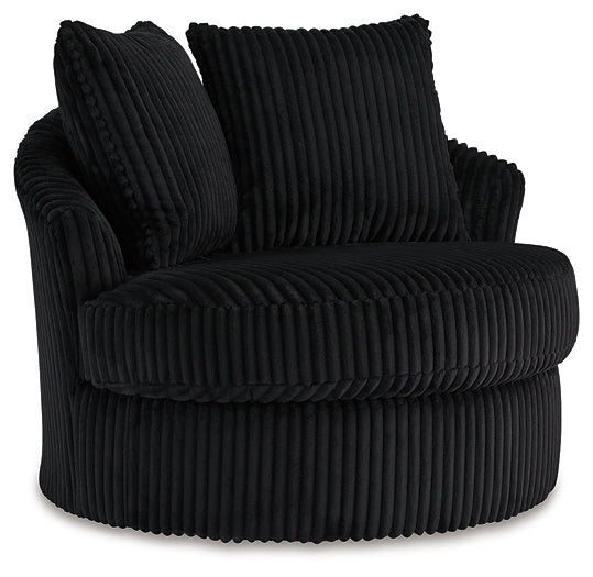 Silla giratoria decorativa Gramwell
