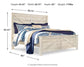 Ashley Express - Cama con paneles Bellaby Crossbuck