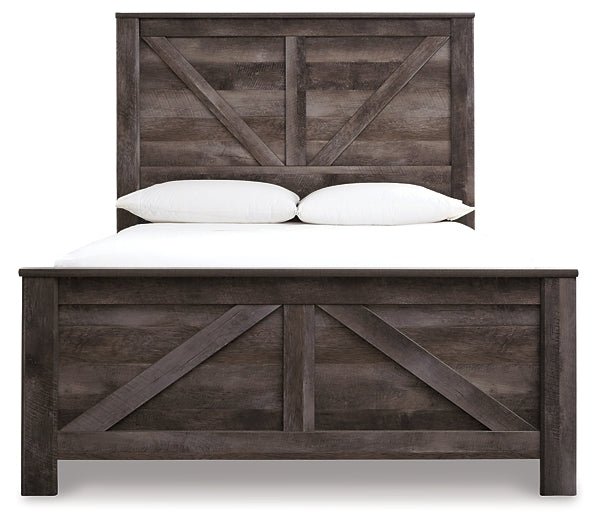 Ashley Express - Cama con paneles Wynnlow Crossbuck