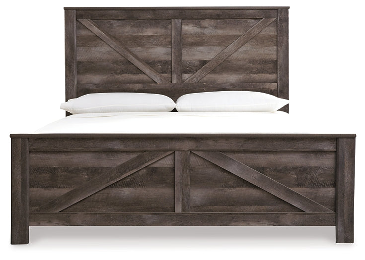 Ashley Express - Cama con paneles Wynnlow Crossbuck