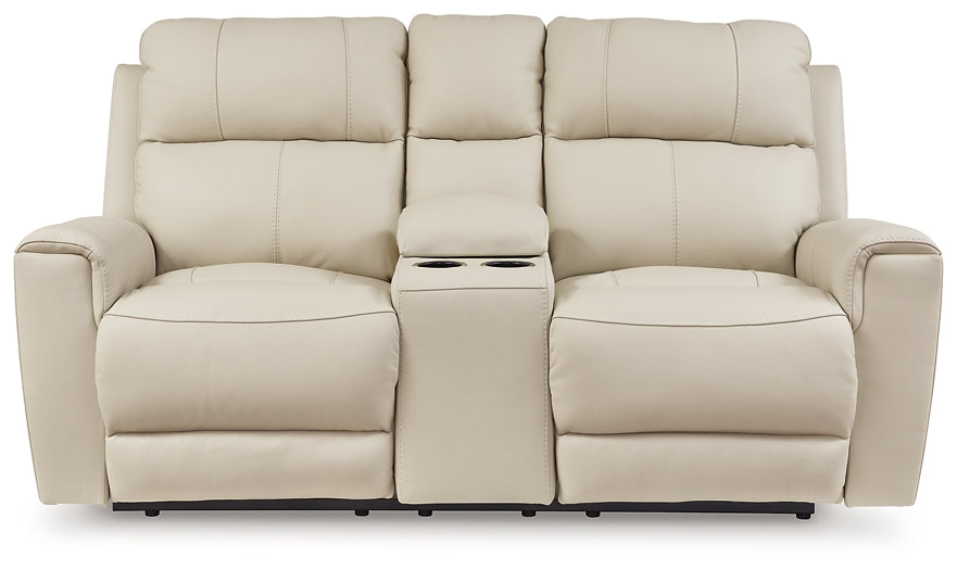 Loveseat Dahlmoore DBL REC PWR con consola