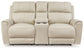 Loveseat Dahlmoore DBL REC PWR con consola
