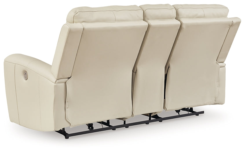 Loveseat Dahlmoore DBL REC PWR con consola