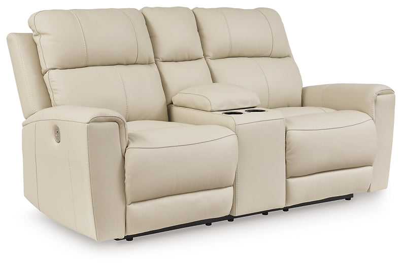 Loveseat Dahlmoore DBL REC PWR con consola