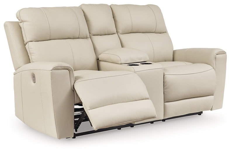 Loveseat Dahlmoore DBL REC PWR con consola
