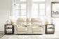 Loveseat Dahlmoore DBL REC PWR con consola