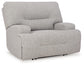 Sillón reclinable eléctrico con asiento ancho Acklen Place