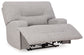 Sillón reclinable eléctrico con asiento ancho Acklen Place