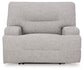 Sillón reclinable eléctrico con asiento ancho Acklen Place