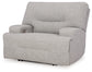 Sillón reclinable eléctrico con asiento ancho Acklen Place