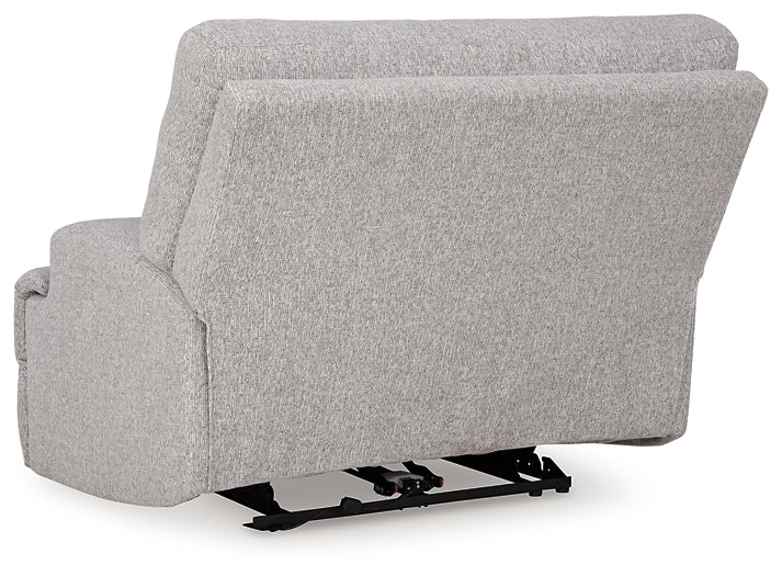 Sillón reclinable eléctrico con asiento ancho Acklen Place