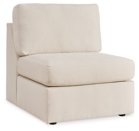 Seccional Modmax de 4 piezas con chaise longue y consola de almacenamiento