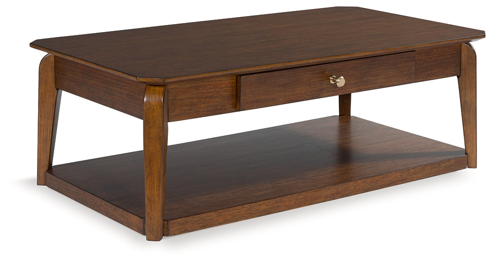 Ashley Express - Mesa de cóctel rectangular Trenmour