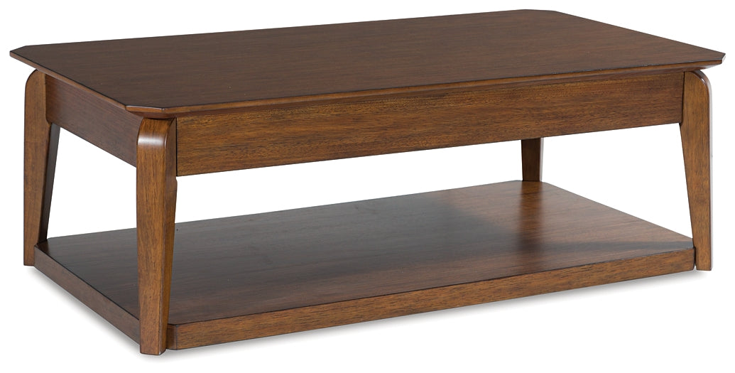 Ashley Express - Mesa de cóctel rectangular Trenmour