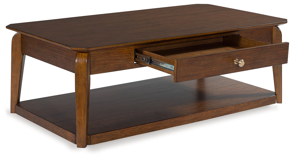 Ashley Express - Mesa de cóctel rectangular Trenmour