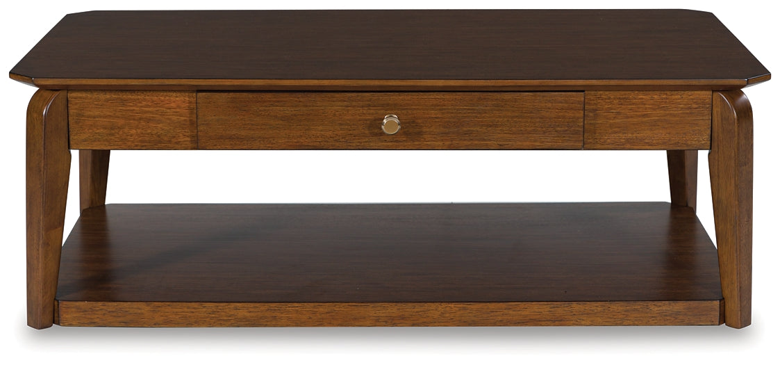Ashley Express - Mesa de cóctel rectangular Trenmour