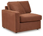Seccional Modmax de 4 piezas con chaise longue y consola de audio