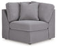 Seccional Modmax de 6 piezas con chaise longue