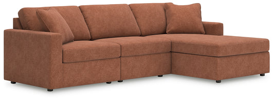 Seccional de 3 piezas Modmax con chaise longue