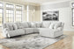 Seccional reclinable de 6 piezas de primer nivel con chaise longue