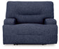 Sillón reclinable eléctrico con asiento ancho Acklen Place