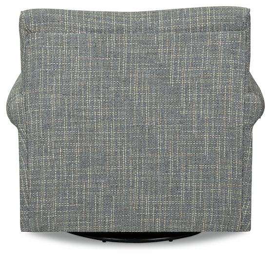 Sillón giratorio con acento deslizante Renley