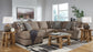 Seccional de 3 piezas con chaise longue Cannonbrook