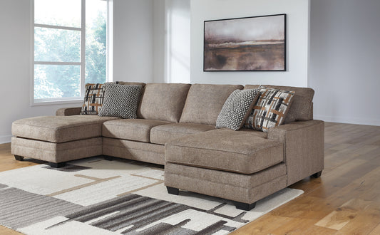 Seccional de 3 piezas con chaise longue Cannonbrook