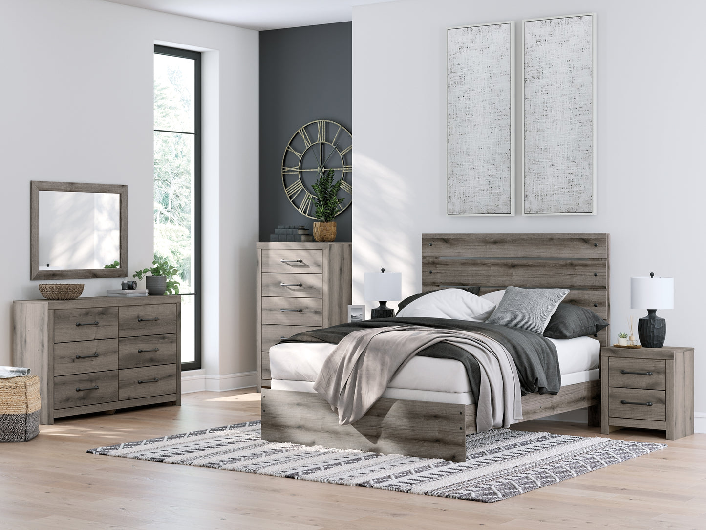 Cómoda de seis cajones Graystorm