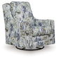 Sillón giratorio con acento deslizante Dustinford
