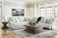 Seccional reclinable de 6 piezas de primer nivel con chaise longue