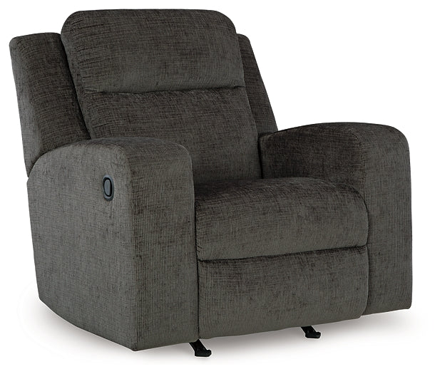 Sillón reclinable mecedor Kanlow