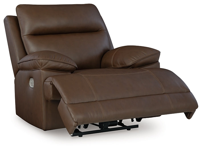 Sillón reclinable eléctrico VonRyan con reposacabezas ajustable