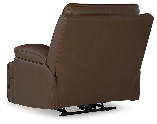 Sillón reclinable eléctrico VonRyan con reposacabezas ajustable