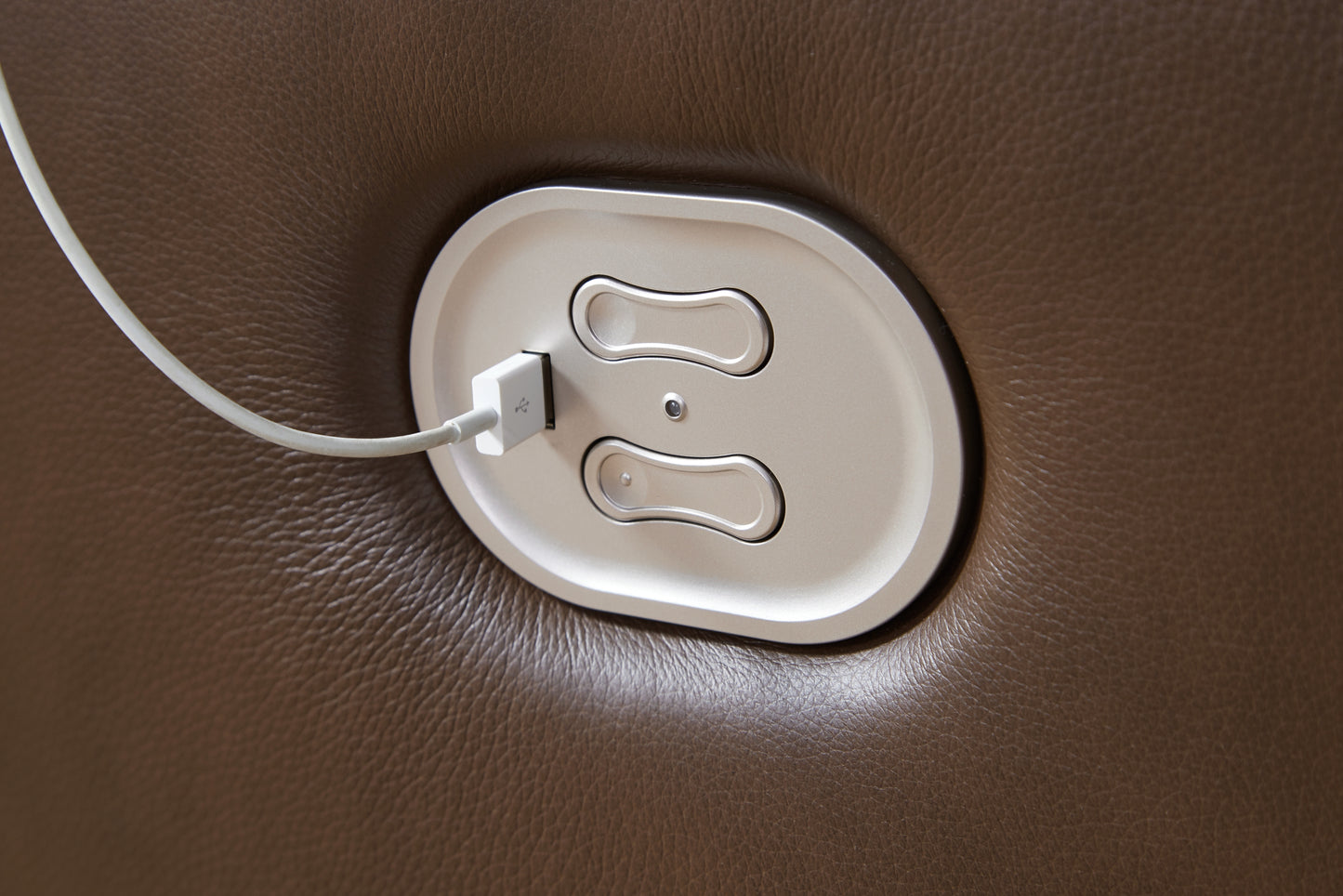 Sillón reclinable eléctrico VonRyan con reposacabezas ajustable