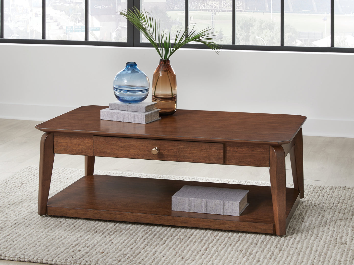 Ashley Express - Mesa de cóctel rectangular Trenmour