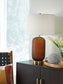 Ashley Express - Lámpara de mesa de cristal Farberman (1 unidad)