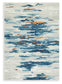 Ashley Express - Alfombra lavable mediana Vinlett