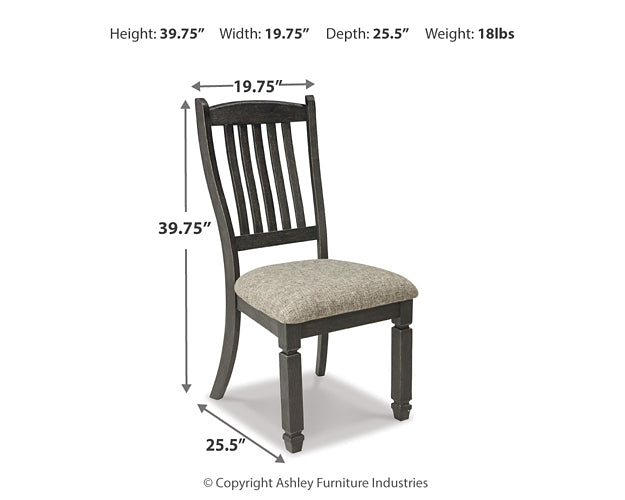 Ashley Express - Silla auxiliar UPH para comedor Tyler Creek (2 unidades)