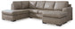 Seccional de 2 piezas con chaise longue Amuleto