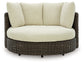 Sillón giratorio Kimora con cojín