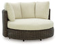 Sillón giratorio Kimora con cojín