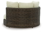 Sillón giratorio Kimora con cojín