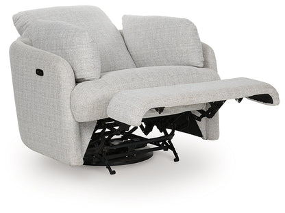 Sillón reclinable eléctrico giratorio Nuvella de última generación de Alainmont