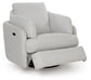 Sillón reclinable eléctrico giratorio Nuvella de última generación de Alainmont