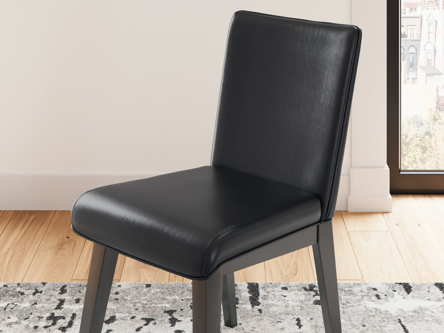Mesa de comedor Jettaya y 4 sillas