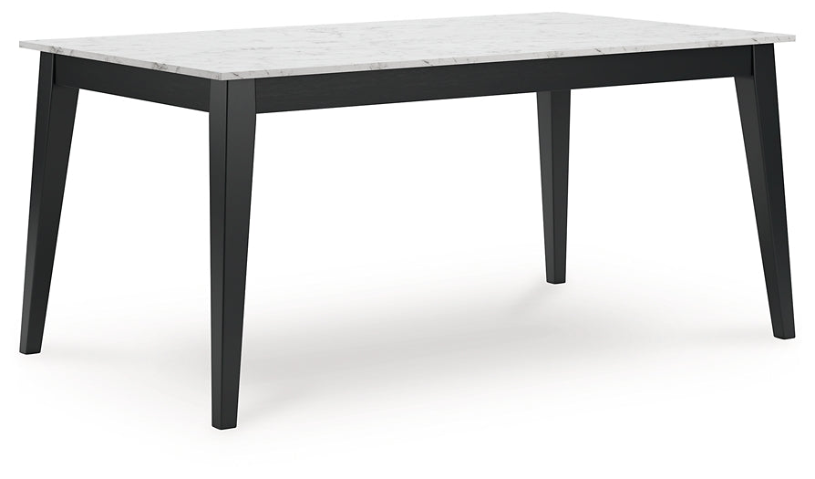 Mesa de comedor Jettaya y 6 sillas
